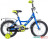 Детский велосипед Novatrack Urban 14 (синий/желтый, 2019)