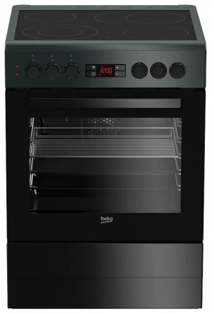 Электрическая плита Beko FSM67320GAS, черный