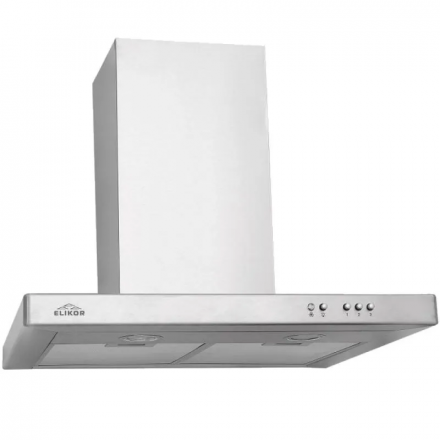 Кухонная вытяжка Elikor Квадра 60Н-430-К3Д нерж, Т-образная, 430 м³/ч, кнопочное управление