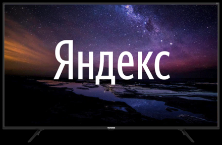 58&quot; Телевизор TELEFUNKEN TF-LED58S01T2SU LED, HDR на платформе Яндекс.ТВ, черный