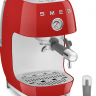 Кофемашина рожковая Smeg ECF03RDEU, красный