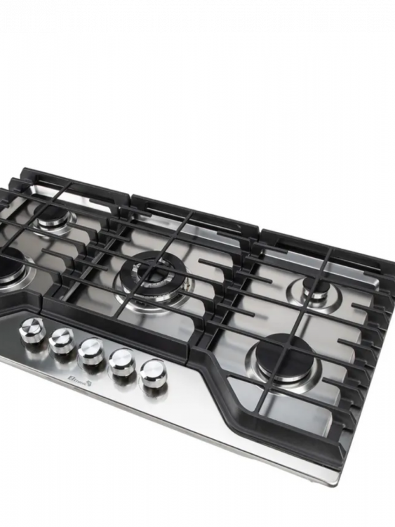 Варочная панель газовая ELTRONIC (33-15) 5 конфорок (нержавеющая сталь)