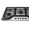 Варочная панель газовая ELTRONIC (33-15) 5 конфорок (нержавеющая сталь)