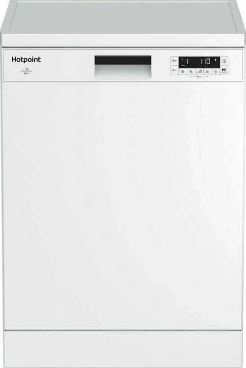 Посудомоечная машина Hotpoint-Ariston HF 4C86, полноразмерная, отдельностоящая, 8 программ, электронное управление, конденсационная 