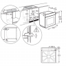 Духовой шкаф Electrolux OEF3H70TX, нержавеющая сталь, традиционная очистка, 9 режимов, 72 л