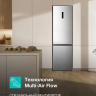 Холодильник Gorenje NRK620FAXL4, нержавеющая сталь, 336 л, двухкамерный 