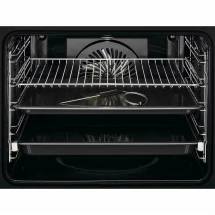 Электрический духовой шкаф Aeg BPE748380B, чёрный, 17 режимов, пиролитическая очистка, 71 л, телескопические направляющие