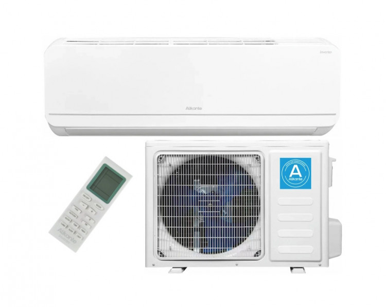 Сплит-система ALIKANTE ALSH09D1, 27 м², LED скрытый дисплей, режим энергосбережения, низкий уровень шума