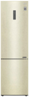 Холодильник LG GA-B509CEWL 419 л бежевый