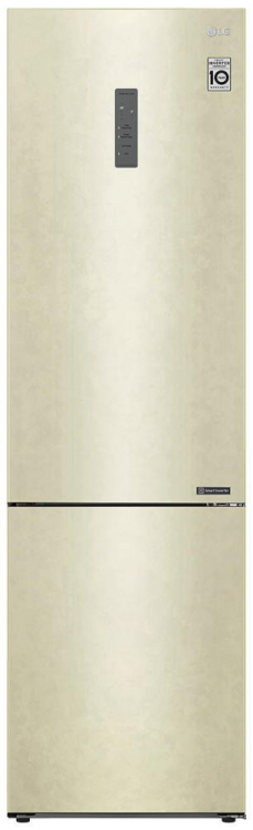 Холодильник LG GA-B509CEWL 419 л бежевый