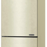 Холодильник LG GA-B509CEWL 419 л бежевый
