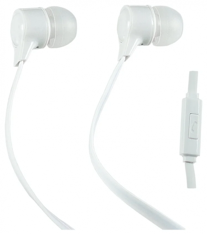 Наушники Perfeo Handy (белый) [PF-HND-WHT]
