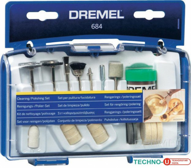 Набор оснастки Dremel 684 20 предметов [26150684JA]