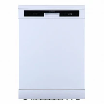 Посудомоечная машина Бирюса DWF-614/5 W, белая, отдельностоящая, полноразмерная, 6 программ, статический тип сушки