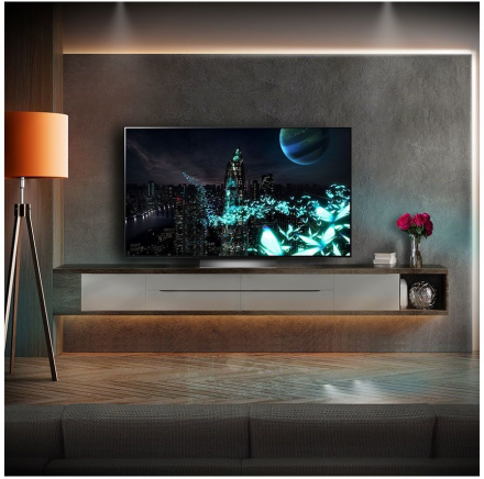 Телевизор LG OLED55C24LA.ARUB, 55&quot;, OLED, Ultra HD 4K, темно-серый