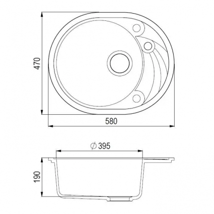 Кухонная мойка Aquasanita Clarus SR102AW (black metallic 601)