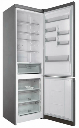 Холодильник HOTPOINT HT 6200 MX, нержавеющая сталь