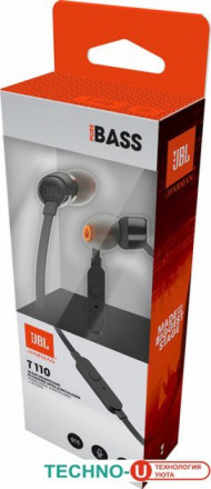 Наушники JBL T110 (черный)