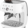 Кофемашина рожковая Smeg EGF03WHEU, белый