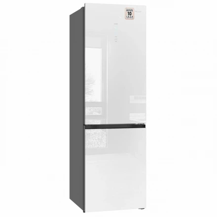 Холодильник Weissgauff WRK 2000 Total NoFrost Inverter White Glass