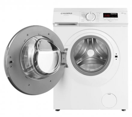 Стиральная машина Maunfeld MFWM106WH05, белая, узкая, 6 кг, 1000 об/мин, 15 режимов, с фронтальной загрузкой