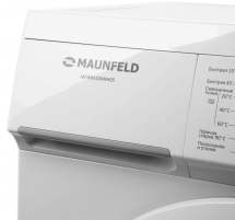 Стиральная машина Maunfeld MFWM106WH05, белая, узкая, 6 кг, 1000 об/мин, 15 режимов, с фронтальной загрузкой