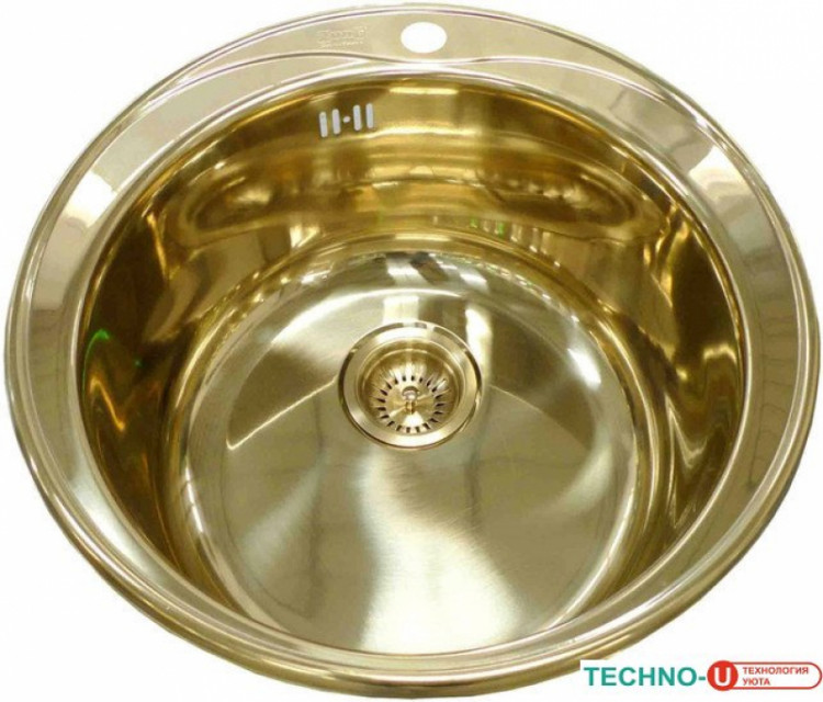 Кухонная мойка ZorG SZR-510/205 Bronze