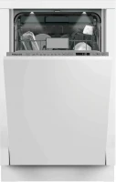 Встраиваемая посудомоечная машина Hotpoint HIS 2D85 DWT, узкая, конденсационная, количество размещаемых комплектов 11, сенсорное управление
