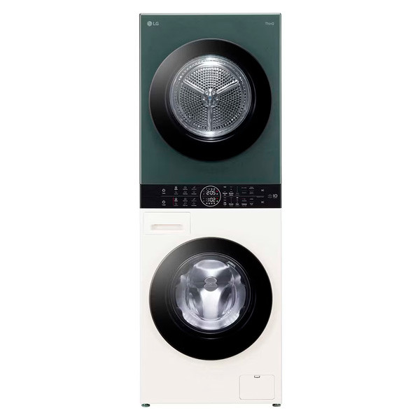 Стирально-сушильная машина LG W4W8LVPK2HM, фронтальная загрузка, 13 кг, подсветка барабана, сенсорное определение сухости белья с искусственным интеллектом