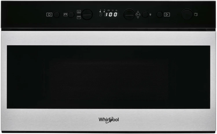 Микроволновая печь встраиваемая Whirlpool W7 MN840, объем 22 л, блокировка от детей, автоматическое приготовление