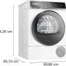 Сушильная машина Bosch WQB246DLSN