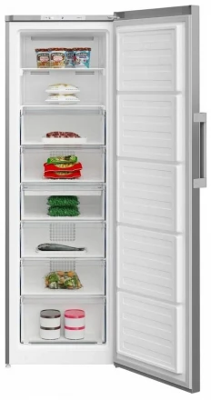 Морозильная камера Beko B1RFNK312S, серебристый