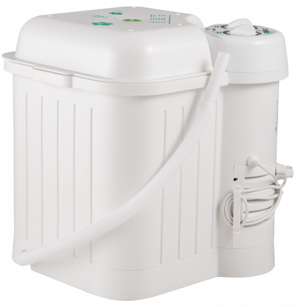 Активаторная стиральная машина Славда WS-35E, белая, 3,5 кг, 3 программы