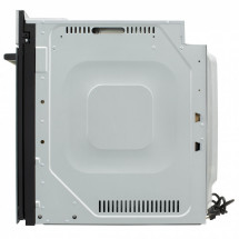 Духовой шкаф Schaub Lorenz SLB EE6308, управления механическое, 7 режимов, эмаль легкой очистки, утапливаемые переключатели, чёрный/ нержавеющая сталь