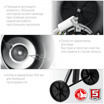 Бетономешалка ЗУБР БМЧ-200