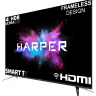 65" Телевизор HARPER 65U750TS 2018 2018 LED, черный