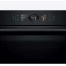 Духовой шкаф Bosch Serie 8 HBG8764C1, черный, Serie 8, пиролитическая очистка, 13 режимов, переключатель Control Ring