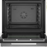 Электрический духовой шкаф Bosch HBG7341W1 Serie 8, белый, 71 л, 14 режимов, EcoClean