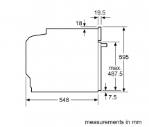 Электрический духовой шкаф Bosch HBG7341W1 Serie 8, белый, 71 л, 14 режимов, EcoClean
