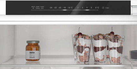 Встраиваемый холодильник Bosch KIN96VFD0, Serie 4, автоматическое размораживание, VitaFresh, стандартный компрессор