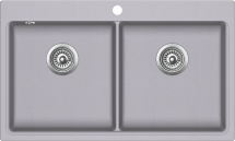 Кухонная мойка Aquasanita Magna SQM200AW (alumetallic 202)