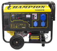 Бензиновый генератор CHAMPION GG6501E+ATS, (5500 Вт)