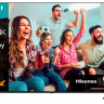 65" Телевизор Hisense 65A6BG 2022 LED, черный
