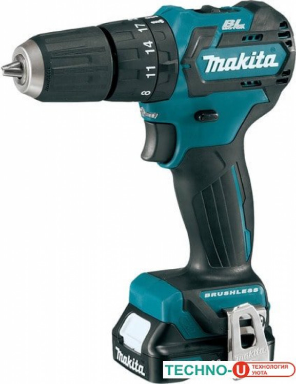 Дрель-шуруповерт Makita DF332DWME