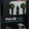 Наушники Defender Pulse 420 (черный/зеленый) [63422]
