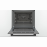 Электрический духовой шкаф Bosch HBJ558YB0Q, Serie 6, чёрный, EcoClean, 8 режимов, утапливаемые переключатели, телескопические направляющие
