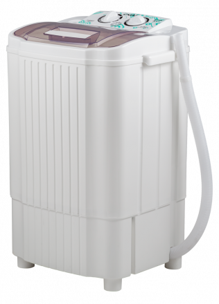 Стиральная машина Славда WS-30ET, белая, 3 кг, с вертикальной загрузкой, 2 программы 