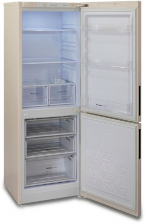 Холодильник Бирюса G6027, 295 л, внешнее покрытие-металл, размораживание - ручное, 60 см х 190 см х 62.5 см 