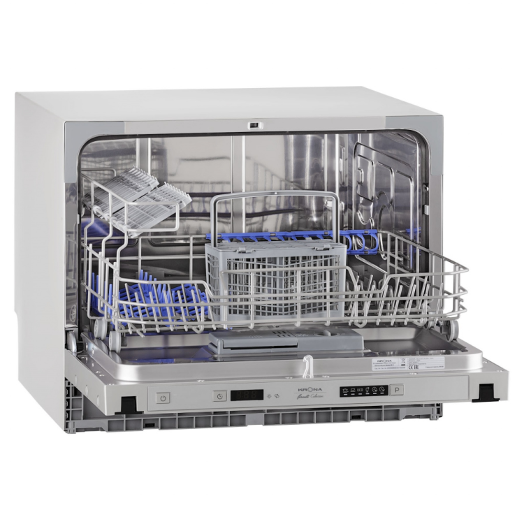 Встраиваемая компактная посудомоечная машина Krona HAVANA 55 CI, серебристый