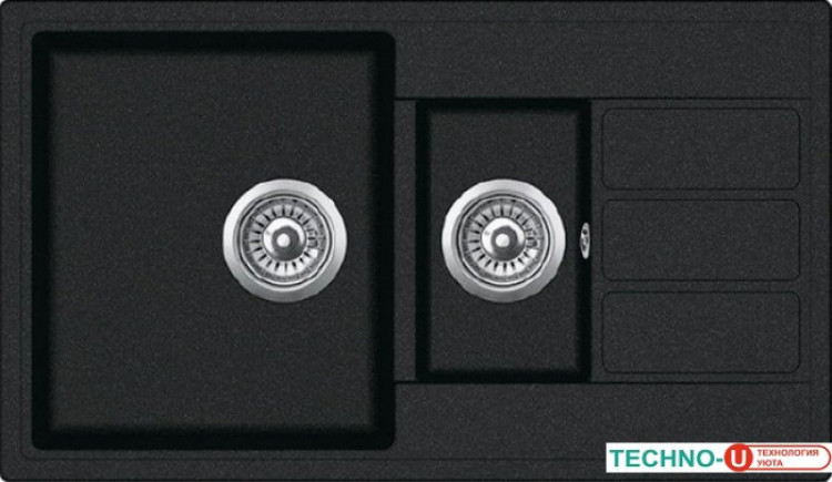Кухонная мойка ZorG ECO 4 (черный)